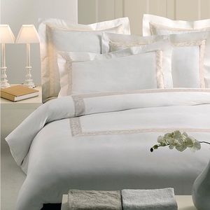 Mirabello San Marco Brera Collection Cotton Sateen King Sheet Set Made i…